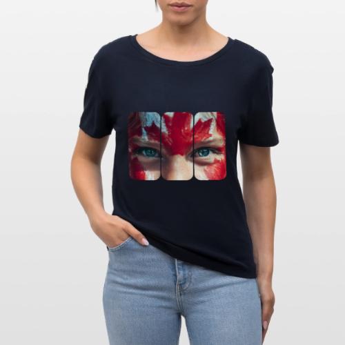 Canada: Northern Spirit - Stanley/Stella Serena Women’s Relaxed Organic T-Shirt