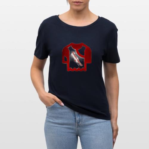 Kenada Logo white spray - Stanley/Stella Serena Women’s Relaxed Organic T-Shirt