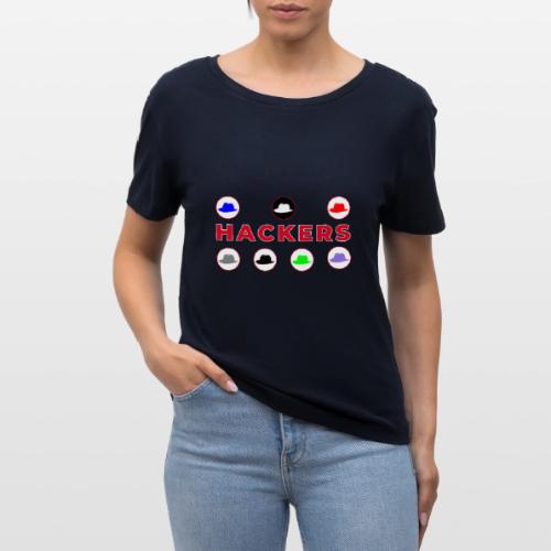 The Spectrum of Hackers - Stanley/Stella Serena Women’s Relaxed Organic T-Shirt