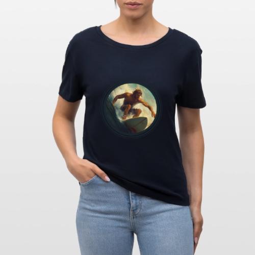 Surfing Rush - Stanley/Stella Serena Women’s Relaxed Organic T-Shirt