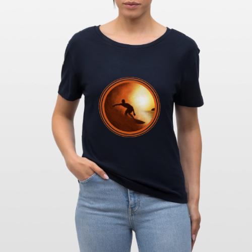 Surfing Vibes - Stanley/Stella Serena Women’s Relaxed Organic T-Shirt