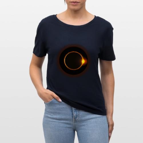 Solar Eclipse - Stanley/Stella Serena Women’s Relaxed Organic T-Shirt