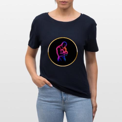 Boxing: Neon Power Guard - Stanley/Stella Serena Women’s Relaxed Organic T-Shirt