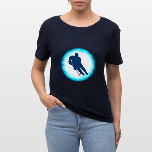 Hockey: Ice Warrior - Stanley/Stella Serena Women’s Relaxed Organic T-Shirt