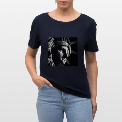 USA: Shadow of Liberty - Stanley/Stella Serena Women’s Relaxed Organic T-Shirt