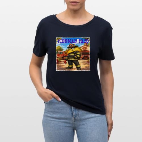 Fireman Taco - Stanley/Stella Serena Women’s Relaxed Organic T-Shirt