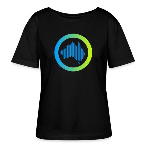 Gradient Symbol Only - Stanley/Stella Serena Women’s Relaxed Organic T-Shirt