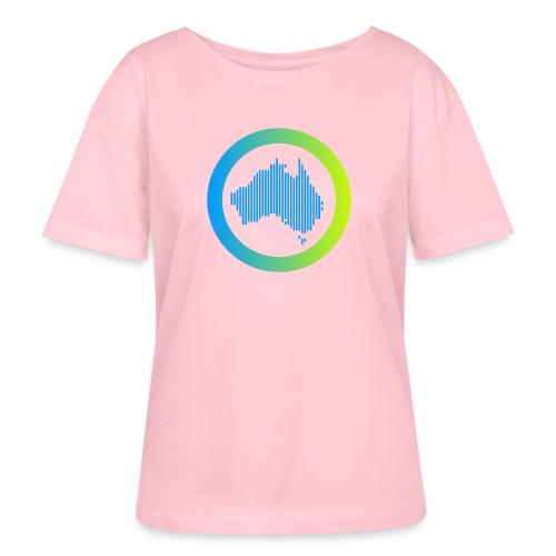 Gradient Symbol Only - Stanley/Stella Serena Women’s Relaxed Organic T-Shirt