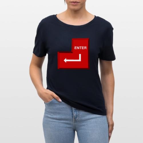 Just Press Enter - Stanley/Stella Serena Women’s Relaxed Organic T-Shirt