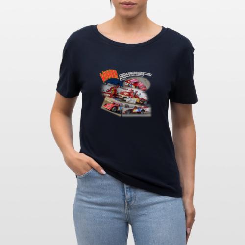 Jonathan Taylor Eldora Speedway FFN#1 Design 2 - Stanley/Stella Serena Women’s Relaxed Organic T-Shirt