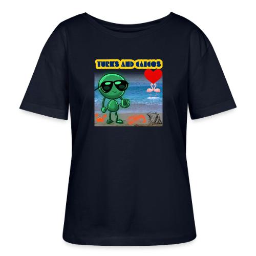 Smoon City_Turks and Caicos - Stanley/Stella Serena Women’s Relaxed Organic T-Shirt