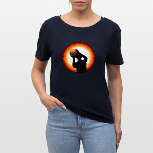 Basketball: The Art of the Shot - Stanley/Stella Serena Women’s Relaxed Organic T-Shirt