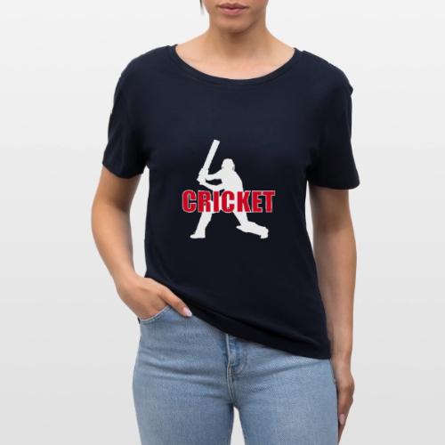 Power Play Cricket - Stanley/Stella Serena Women’s Relaxed Organic T-Shirt