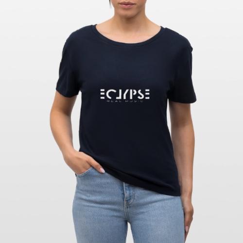 Eclypse White Logo - Stanley/Stella Serena Women’s Relaxed Organic T-Shirt