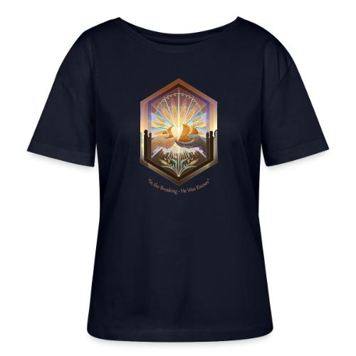 Easter In the Breaking He Was Known T Shirt, Gift - Stanley/Stella Serena Women’s Relaxed Organic T-Shirt