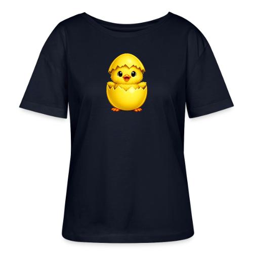 Easter Chick yellow - Stanley/Stella Serena Women’s Relaxed Organic T-Shirt