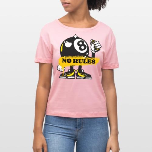 No Rules 8 Ball - Stanley/Stella Serena Women’s Relaxed Organic T-Shirt
