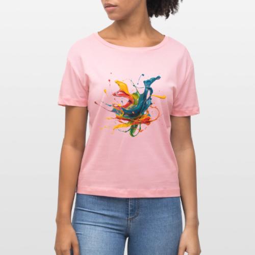 Chromatic Flow - Stanley/Stella Serena Women’s Relaxed Organic T-Shirt