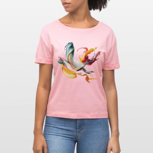 Abstract Chaos - Stanley/Stella Serena Women’s Relaxed Organic T-Shirt