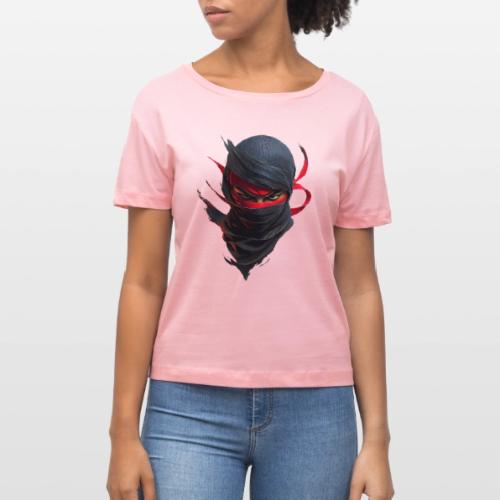 Crimson Stare Ninja - Stanley/Stella Serena Women’s Relaxed Organic T-Shirt
