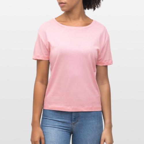 Crying Chibi Boy with Stray Cat - Stanley/Stella Serena Women’s Relaxed Organic T-Shirt