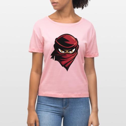 Scarlet Shadow Ninja - Stanley/Stella Serena Women’s Relaxed Organic T-Shirt
