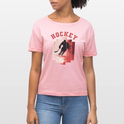 Hockey Spirit - Stanley/Stella Serena Women’s Relaxed Organic T-Shirt