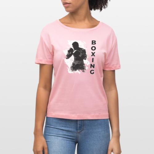 Boxing Vibes - Stanley/Stella Serena Women’s Relaxed Organic T-Shirt