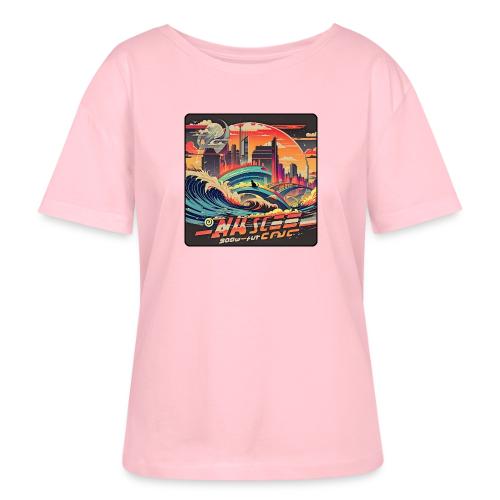 Wavecat City - Stanley/Stella Serena Women’s Relaxed Organic T-Shirt