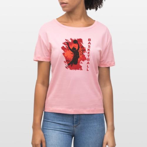 Basketball Soul - Stanley/Stella Serena Women’s Relaxed Organic T-Shirt