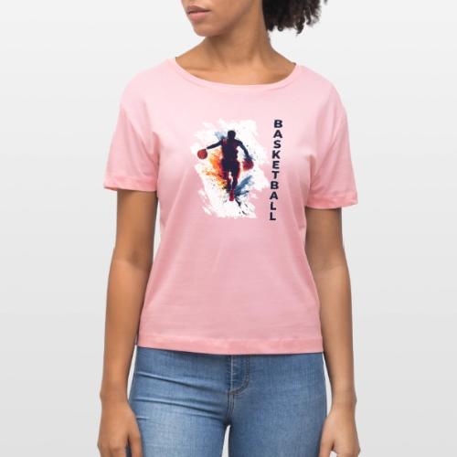 Basketball Hustle - Stanley/Stella Serena Women’s Relaxed Organic T-Shirt