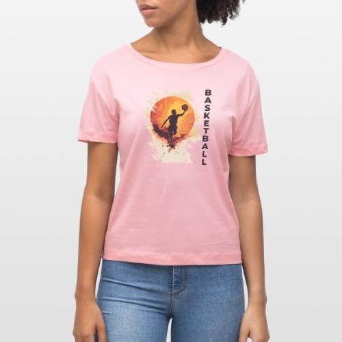 Basketball Stride - Stanley/Stella Serena Women’s Relaxed Organic T-Shirt