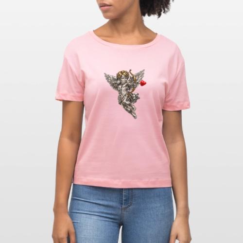 Metallic Cupid - Stanley/Stella Serena Women’s Relaxed Organic T-Shirt
