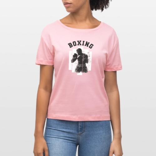 Born for Boxing - Stanley/Stella Serena Women’s Relaxed Organic T-Shirt
