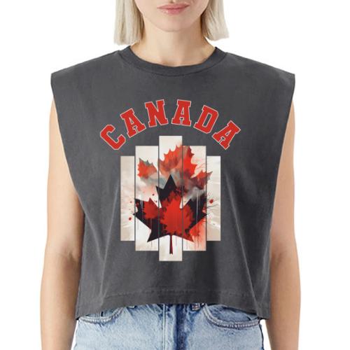 Heart of Canada Art - Washed Women´s Muscle Tank Top