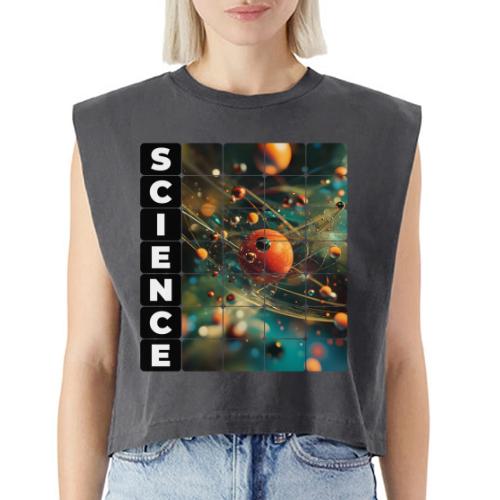 Atomic Science Vision - Washed Women´s Muscle Tank Top