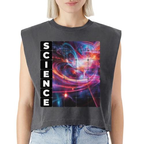 The Chaos of Science - Washed Women´s Muscle Tank Top