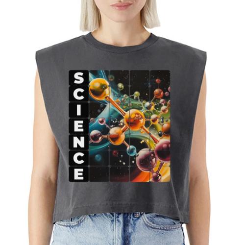 Molecular Science - Washed Women´s Muscle Tank Top