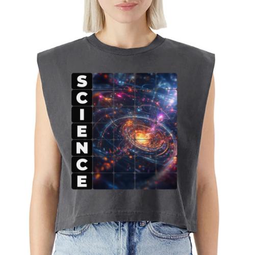 Science Spiral - Washed Women´s Muscle Tank Top