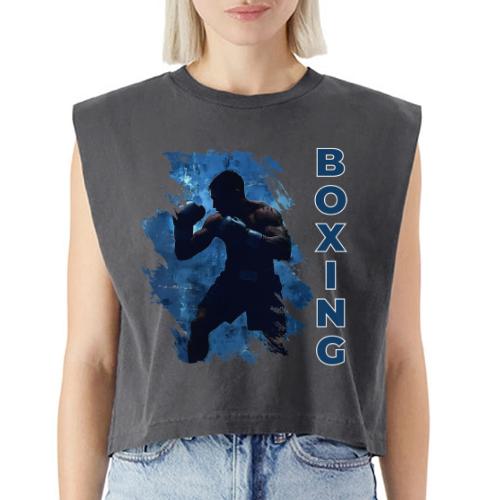 Boxing Style - Washed Women´s Muscle Tank Top
