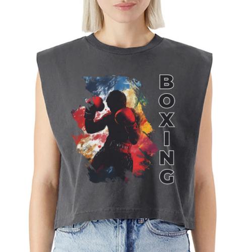 Boxing Drive - Washed Women´s Muscle Tank Top