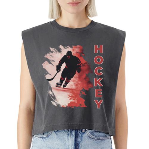 Hockey Fire - Washed Women´s Muscle Tank Top
