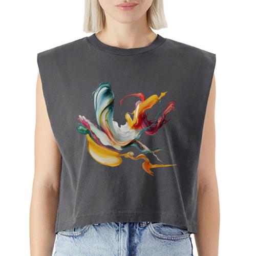 Abstract Chaos - Washed Women´s Muscle Tank Top