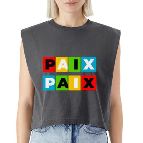 Peace in Colour - Washed Women´s Muscle Tank Top