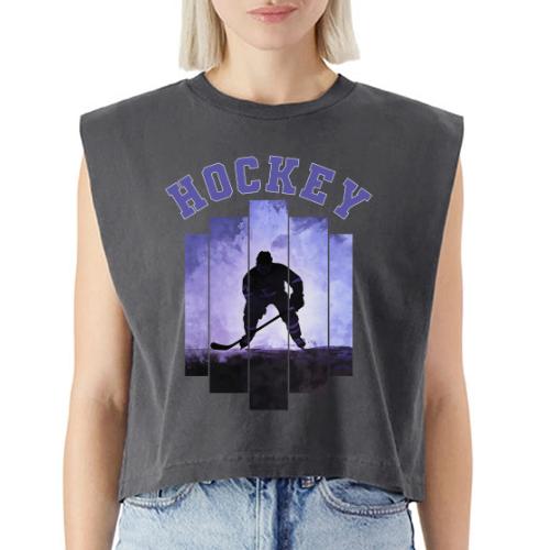 Hockey Warrior - Washed Women´s Muscle Tank Top