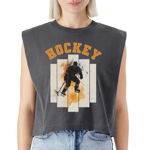 Hockey Grind - Washed Women´s Muscle Tank Top