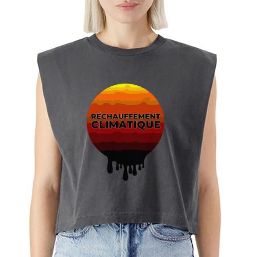 Global warming - Washed Women´s Muscle Tank Top