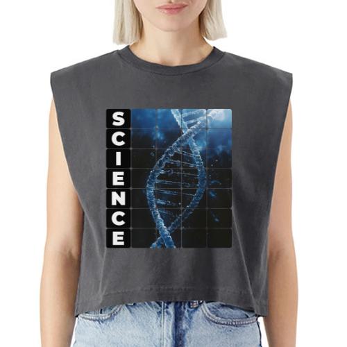 Frozen Code of Science - Washed Women´s Muscle Tank Top