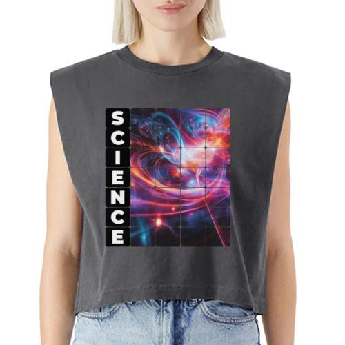 The Chaos of Science - Washed Women´s Muscle Tank Top