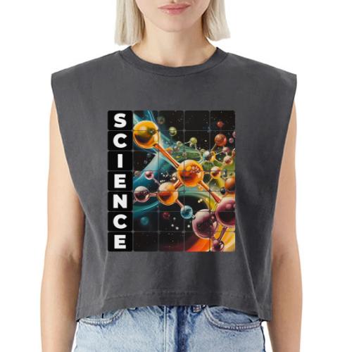 Molecular Science - Washed Women´s Muscle Tank Top